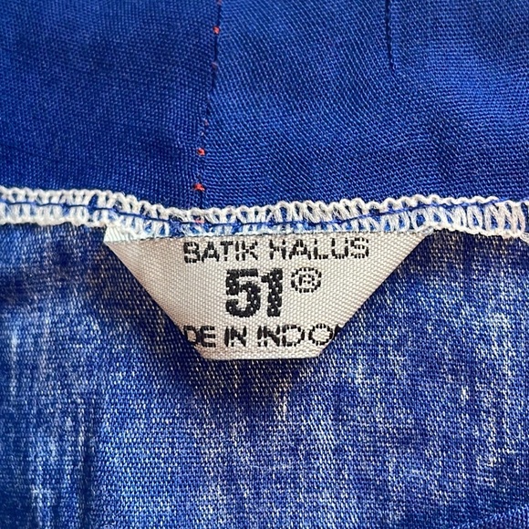 BATIK halus INDONESIA dress moo moo BATIKMOTO Jumbo Tiedye Print Batik D… - Picture 6 of 8